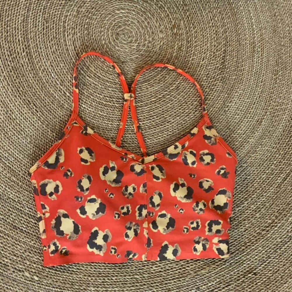 Carbon38 Women's Leopard Bra Top